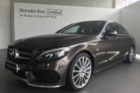 Bán Mercedes-Benz C300 AMG, 08.2018, Full Option, bảo hành hãng đến 2021, yên tâm sử dụng